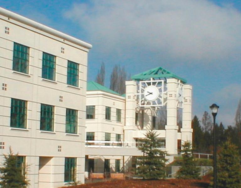 Schulz Library Clock