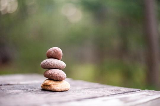 Stacked stones - Cairn